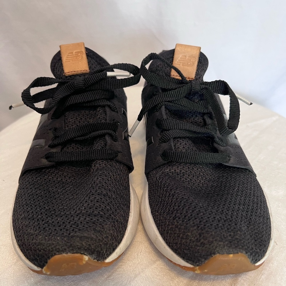 New Balance Black and White Athletic Shoes Fresh Foam 7.5.